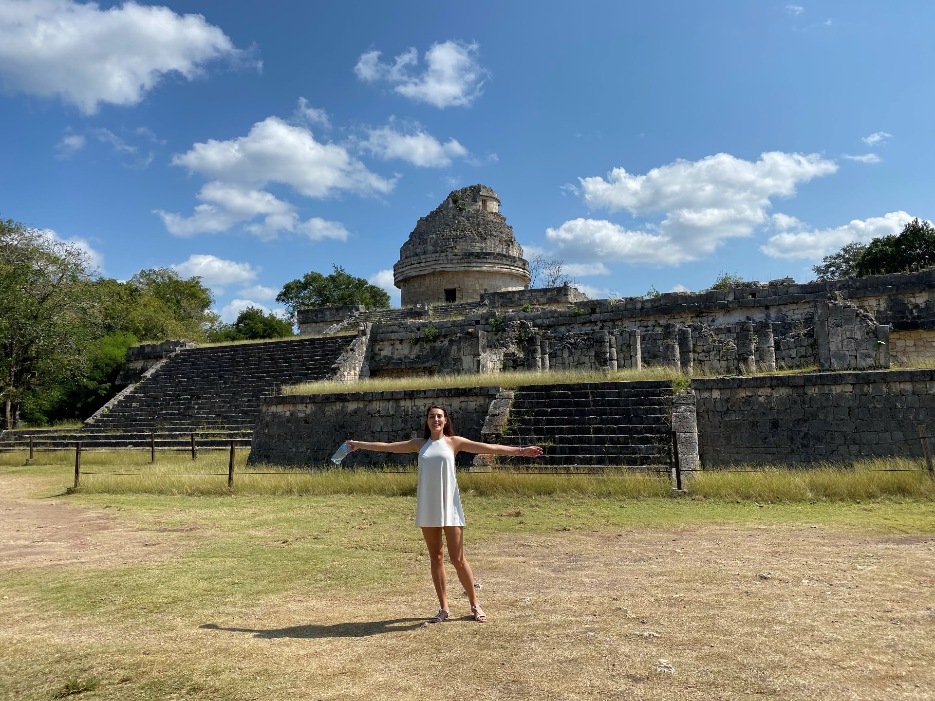 Observatoř - odtud pozorovali Mayové pohyb hvězd